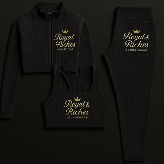 Black Gold Luxe Set
